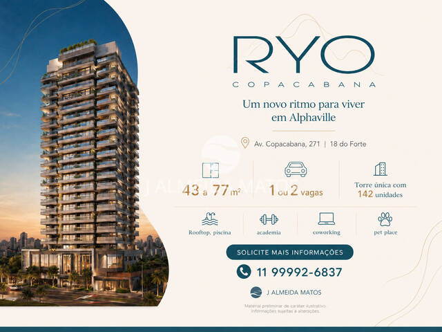 #6766 - Apartamento para Venda em Barueri - SP - 1